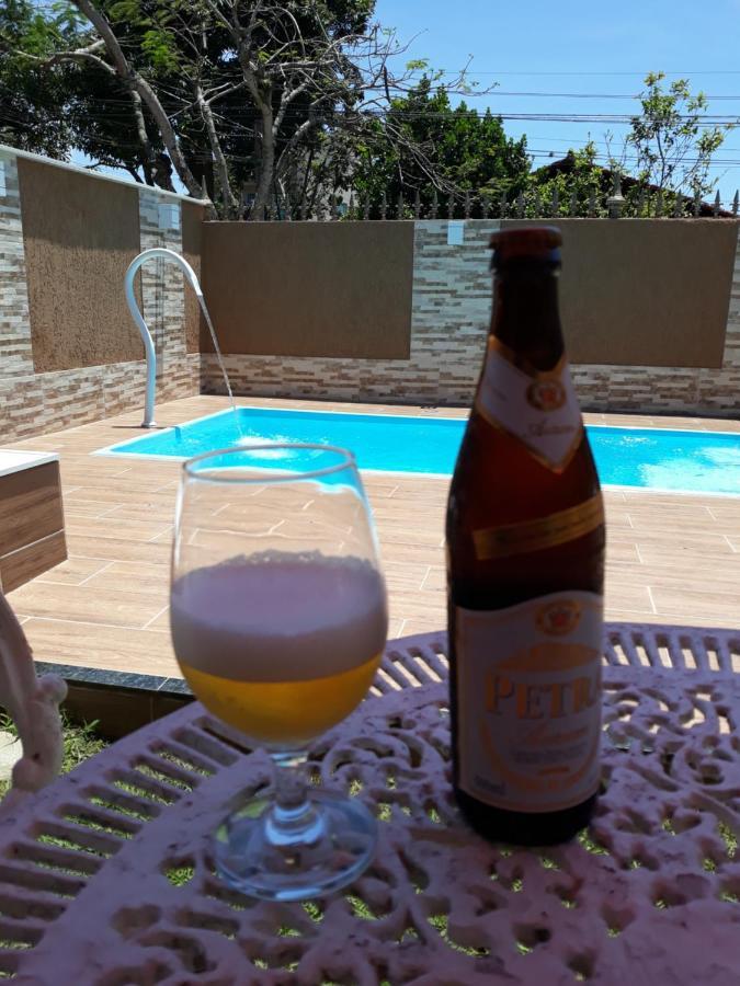 Otima Casa De Praia Com Piscina 리오 다스 오스트라스 외부 사진