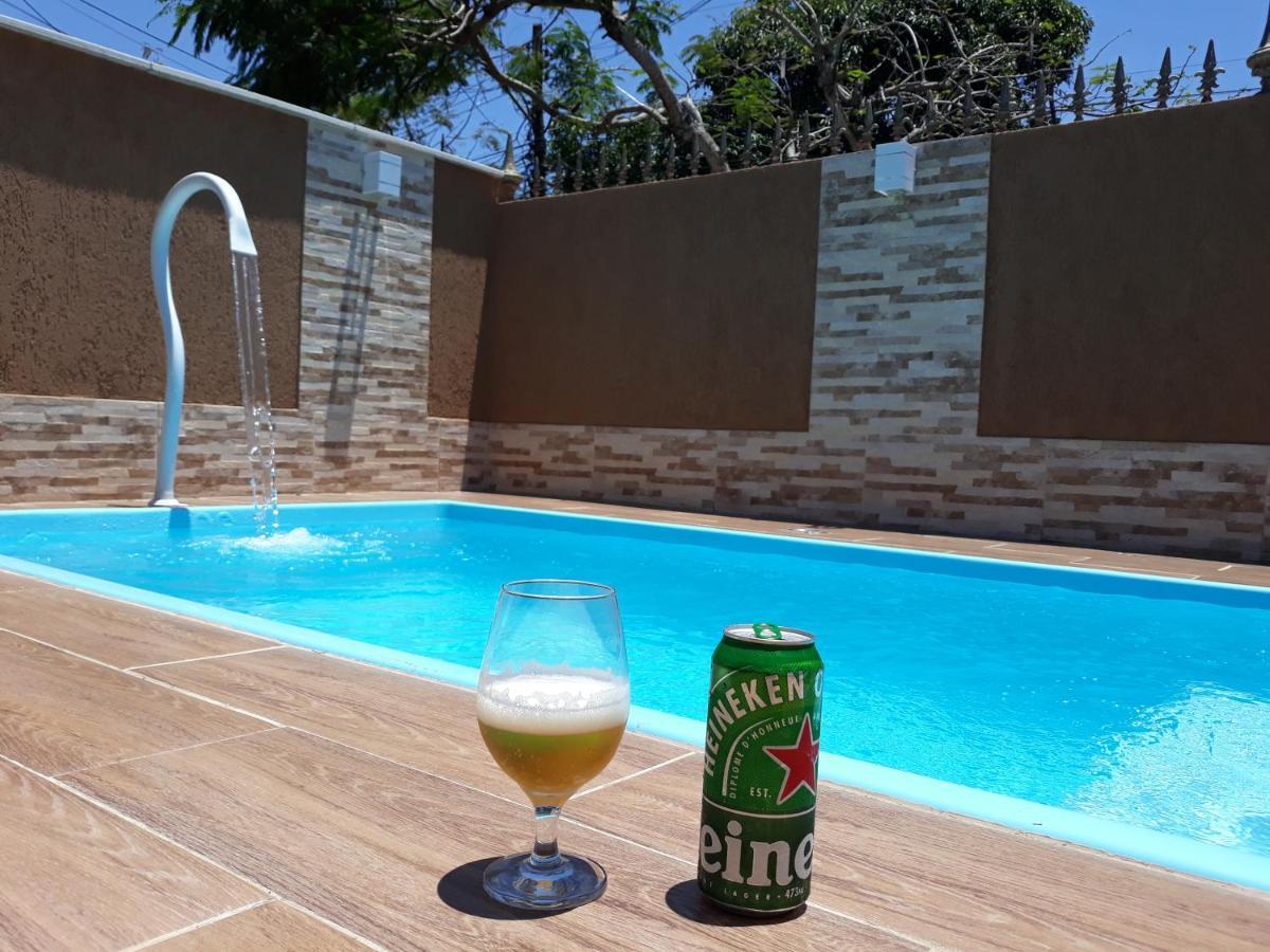Otima Casa De Praia Com Piscina 리오 다스 오스트라스 외부 사진